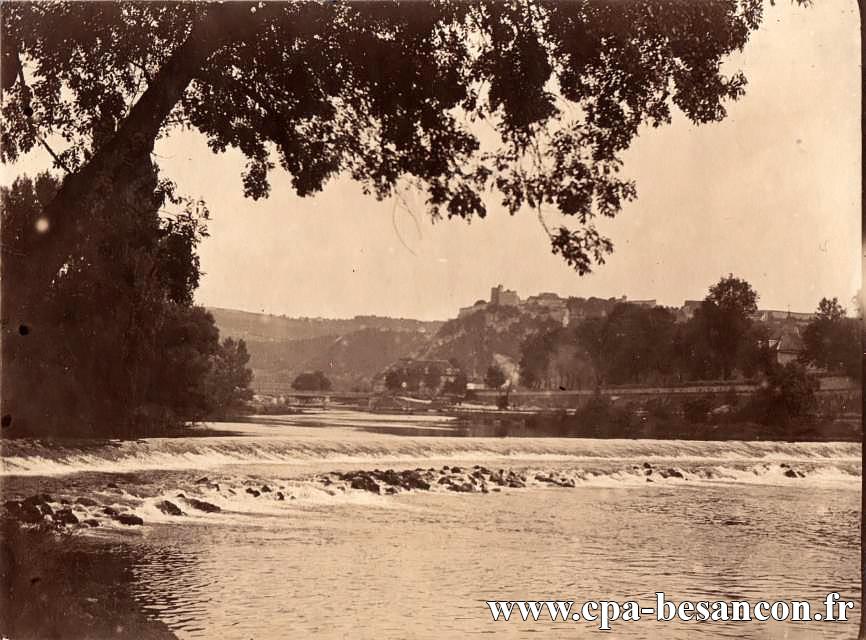 BESANÇON - Barrage de Micaud et la Citadelle - v. 1920